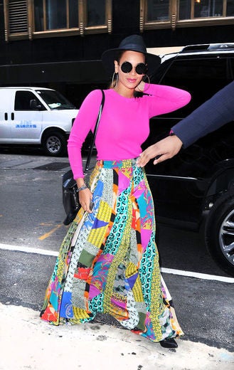 What She Wore: Beyonce Goes Boho