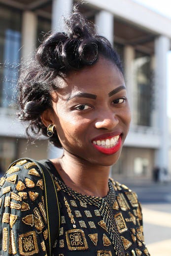 Street Style Beauty: Red Lips