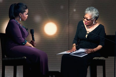 Oprah Shares A Lesson Dr. Maya Angelou Taught Her