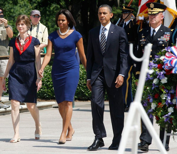 First Lady Style: Statement Necklaces