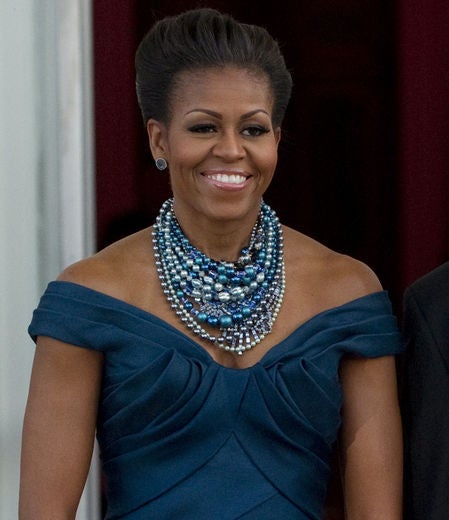 First Lady Style: Statement Necklaces