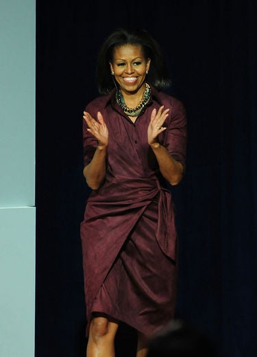 First Lady Style: Statement Necklaces