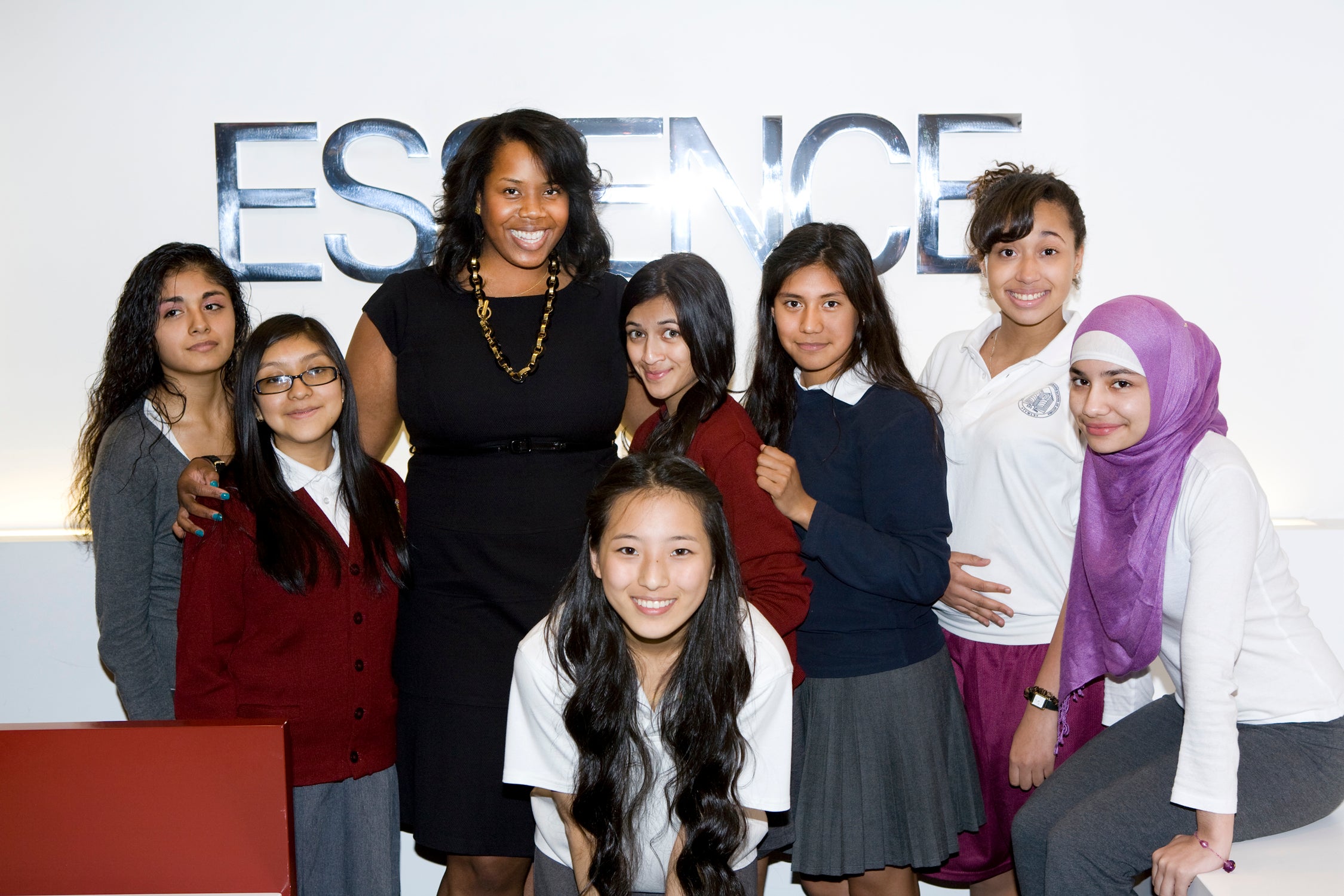 The Young Woman's Leadership School Visits ESSENCE