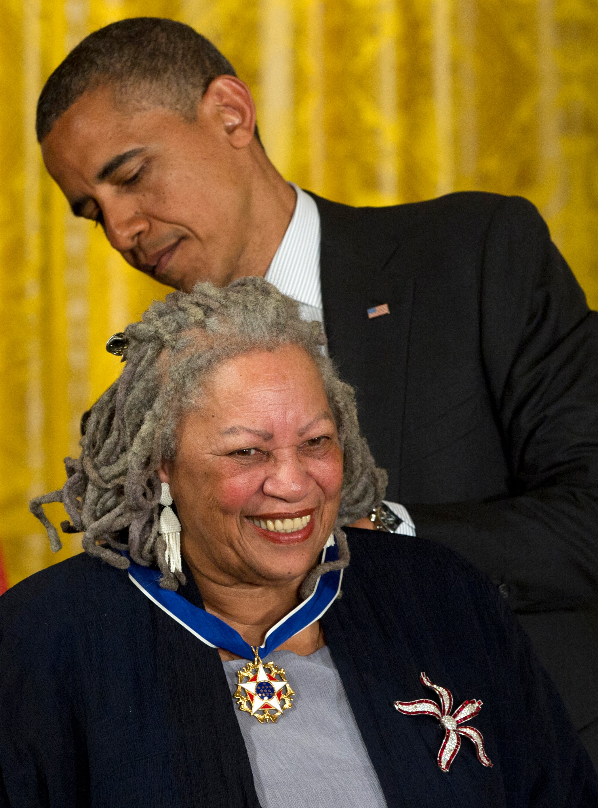 Toni Morrison Receives Medal of Freedom Award
