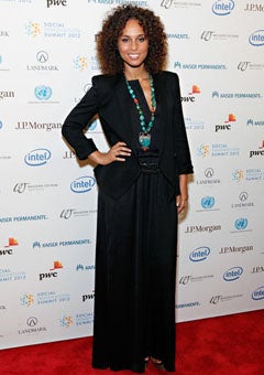 Alicia Keys Promotes AIDS Awareness at Social Innovation Summit