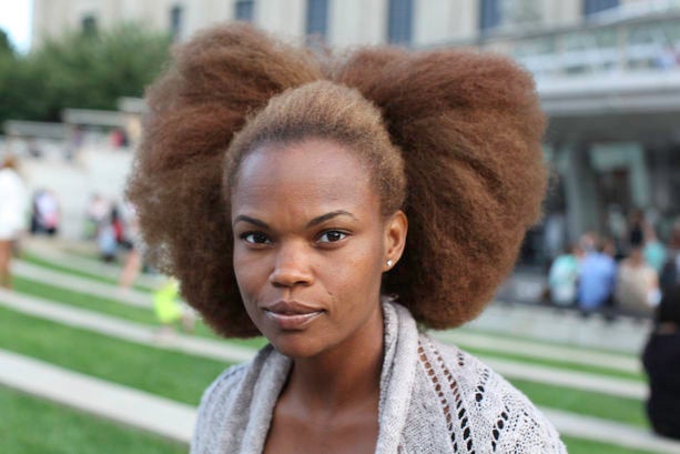 Street Style Hair: Brooklyn Museum