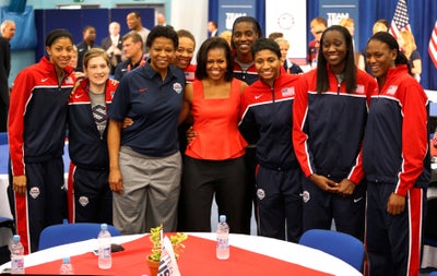 Michelle Obama to Olympians: Have Fun & Win!