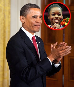 President Obama Calls to Congratulate Gabby Douglas