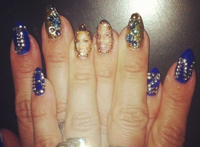 Beyonce & Jay-Z Inspired Nail Art