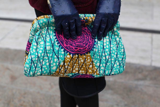 Accessories Street Style: Pattern Power