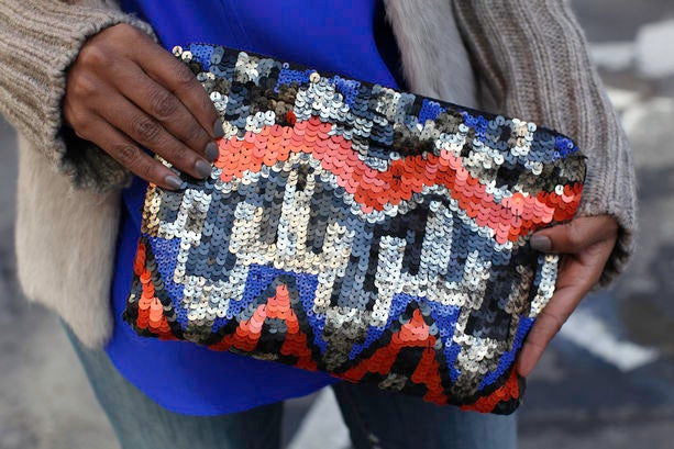 Accessories Street Style: Pattern Power