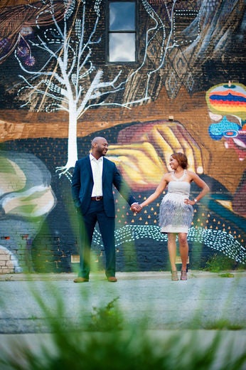 Just Engaged: Chandra and Carl