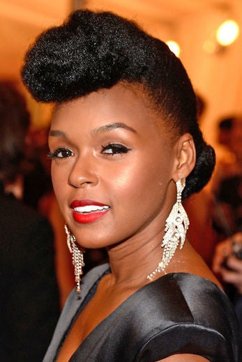 Hairstyle File: Janelle Monáe’s Natural Updos