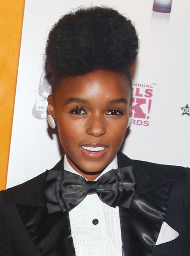 Hairstyle File: Janelle Monáe’s Natural Updos