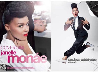 Janelle Monae is the New Face of CoverGirl