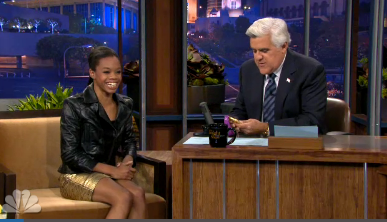 Must-See: Gabby Douglas Shines on 'The Tonight Show'