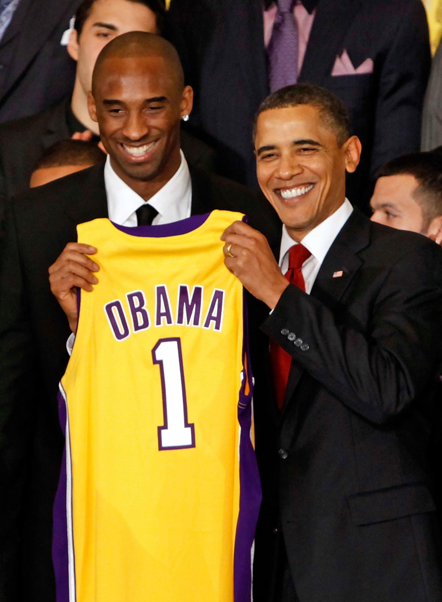 Kobe Bryant Dishes on Talking Trash to President Obama