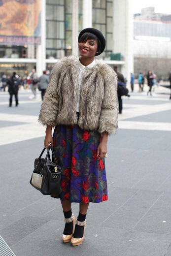 Street Style: Fashionable Fur