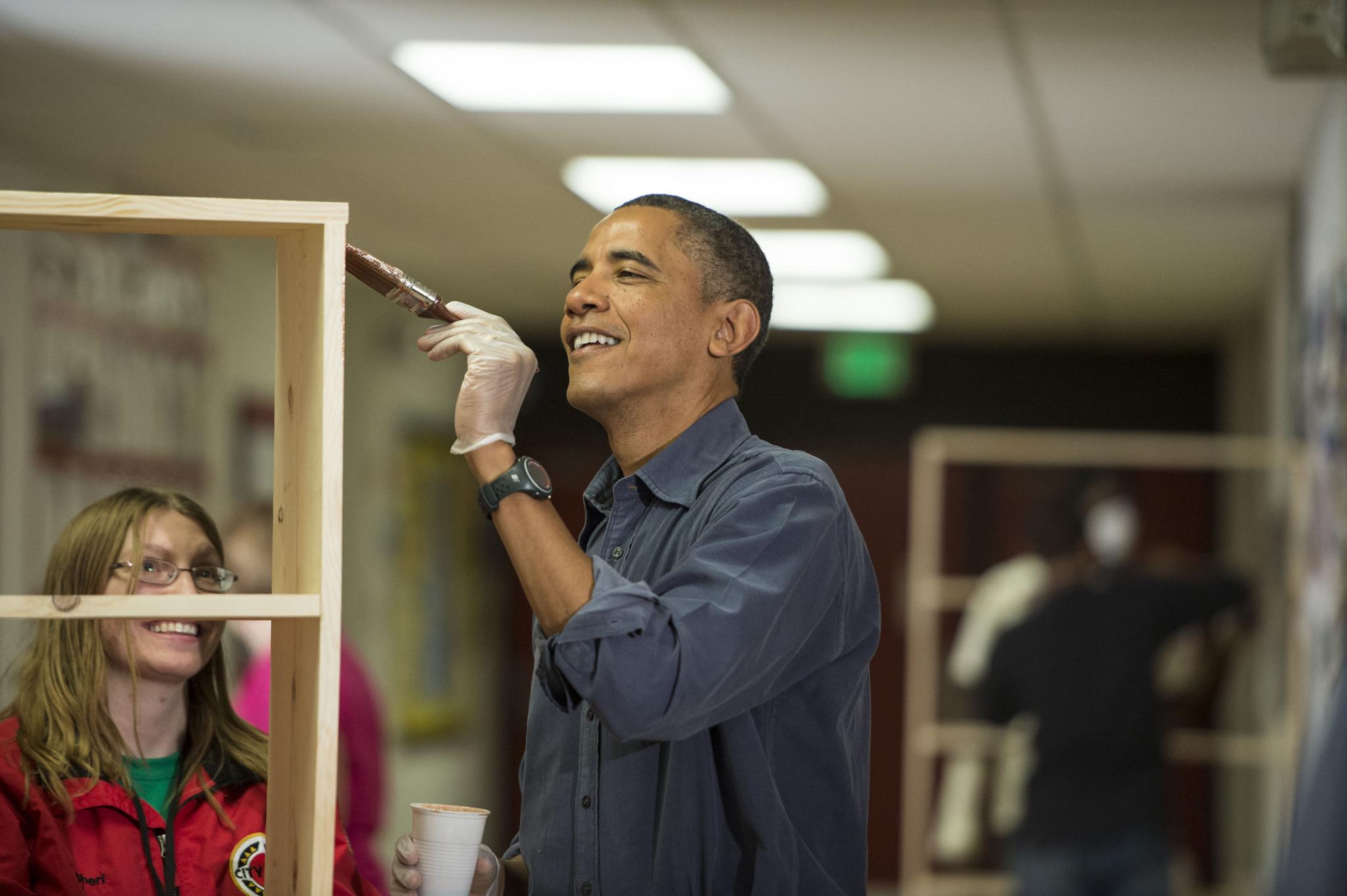 POTUS Honors MLK on National Day of Service
