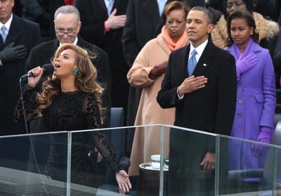 Must-See: Beyoncé Sings National Anthem at Inaugural Ceremony