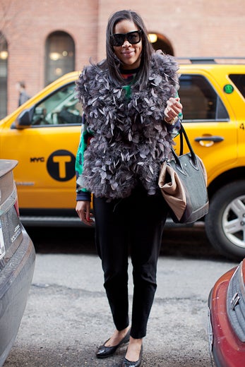Street Style: New York Fashion Week Fall 2013
