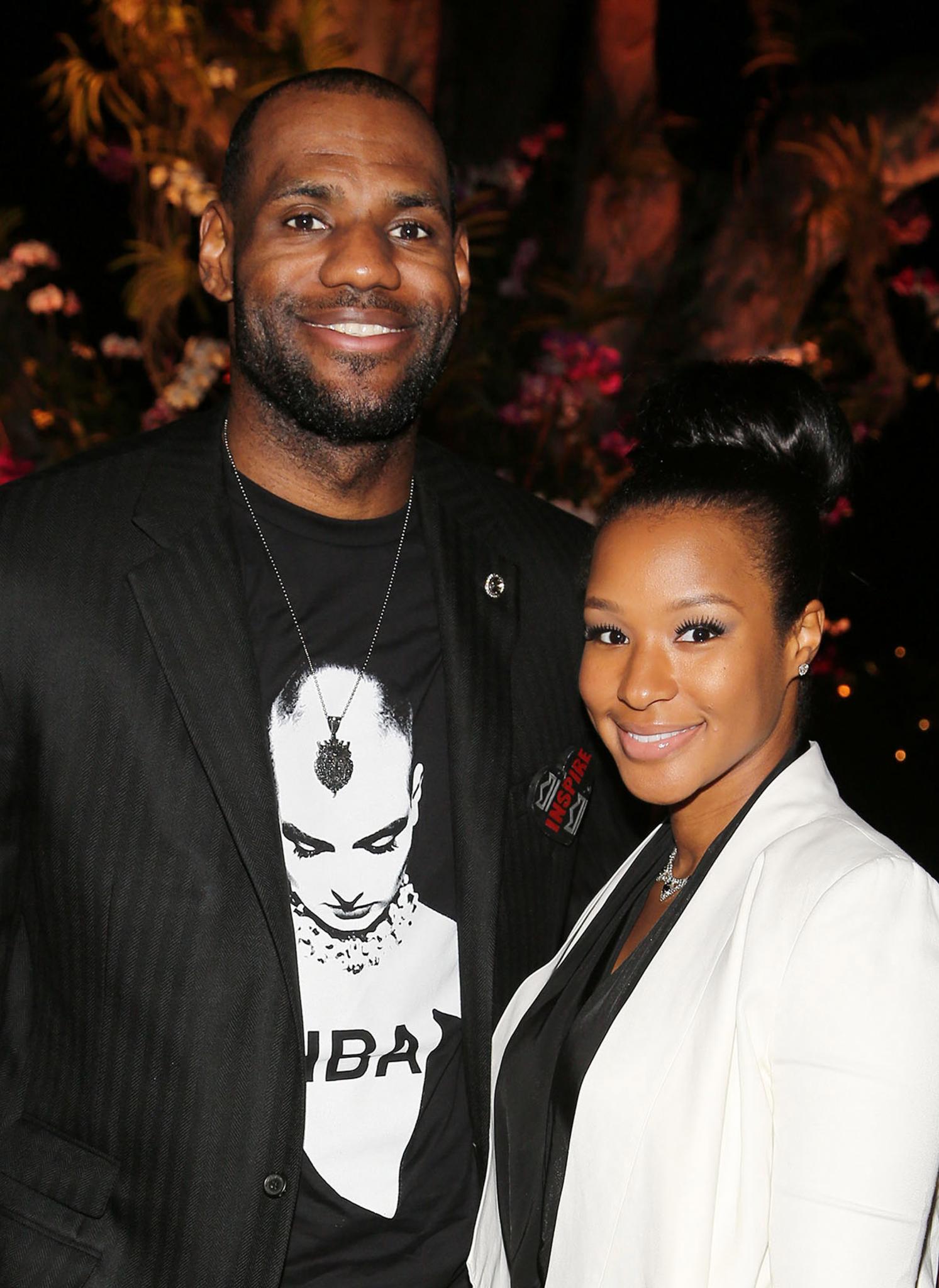 LeBron James & Fiancé Dance-Off for Charity