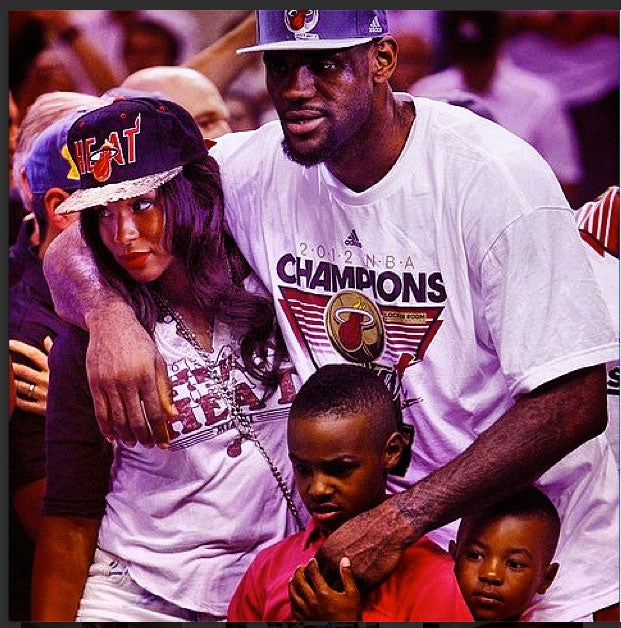 LeBron James’ Most Adorable Family Photos
