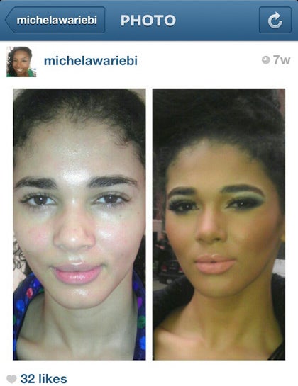 100 Dramatic Makeup Transformations on Instagram
