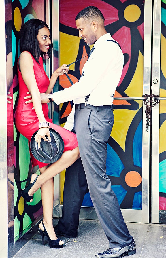 Just Engaged: Imani and Mark