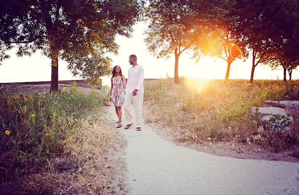 Just Engaged: Imani and Mark