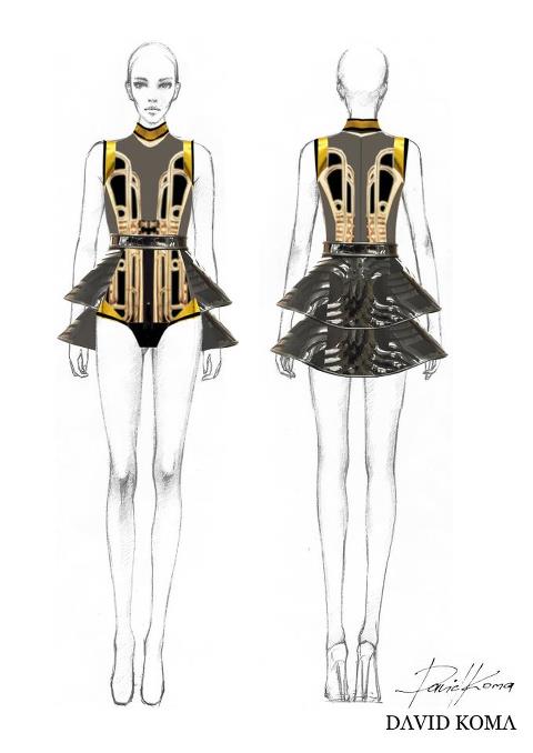 'Mrs. Carter Show' Costumes