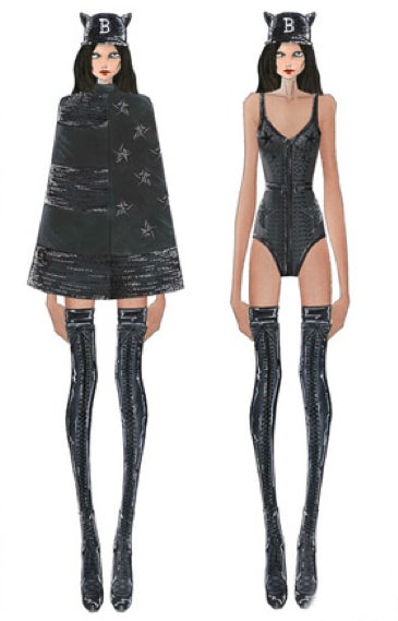 'Mrs. Carter Show' Costumes