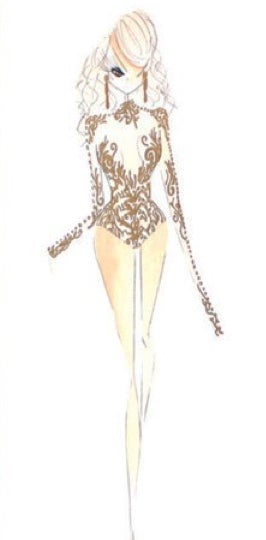 'Mrs. Carter Show' Costumes