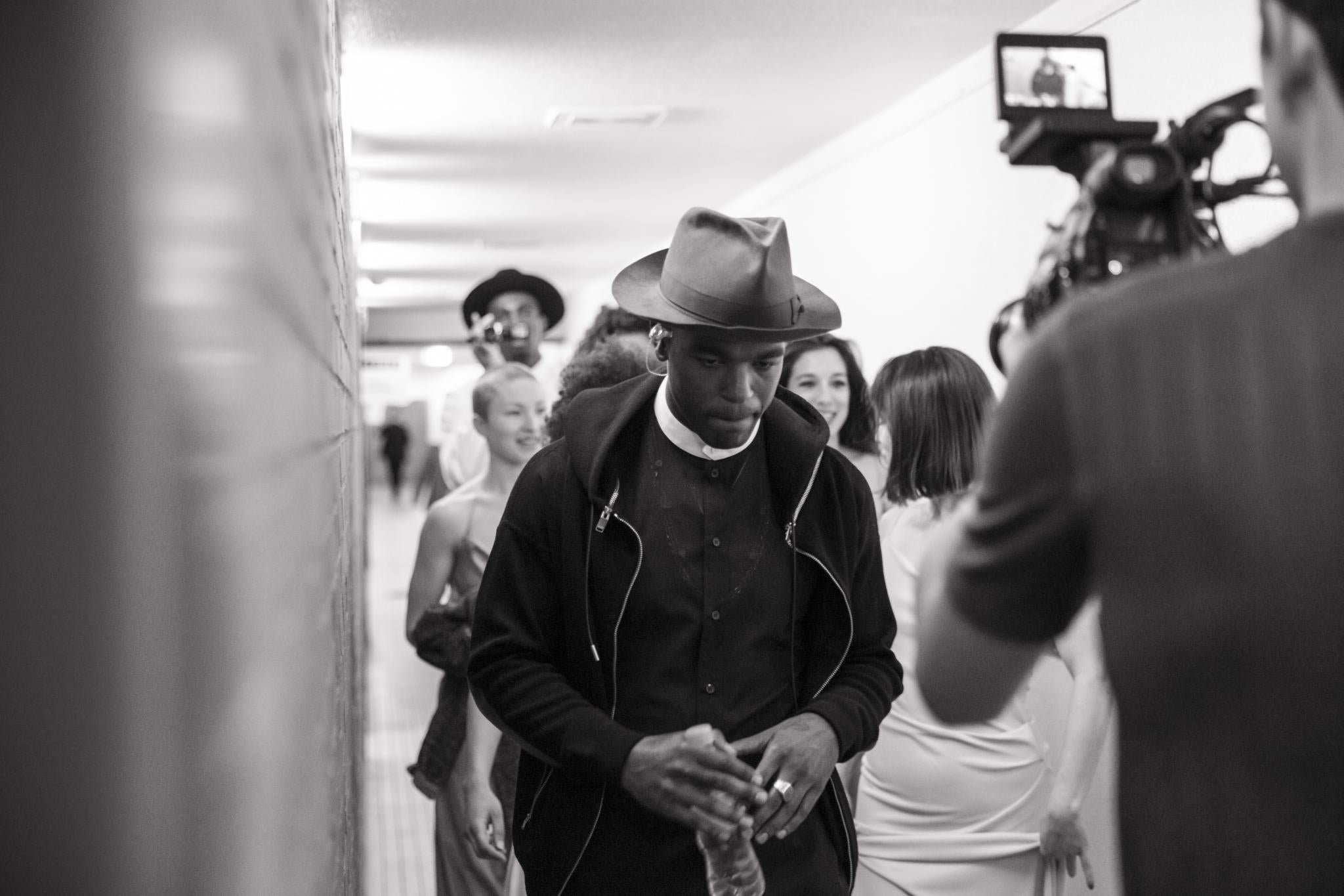 Exclusive Photos of Luke James on Beyoncé's Tour