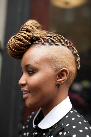 Street Style Hair: Upscale Updos