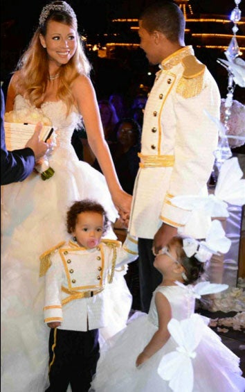 Mariah Carey and Nick Cannon Renew Their Vows at Disneyland