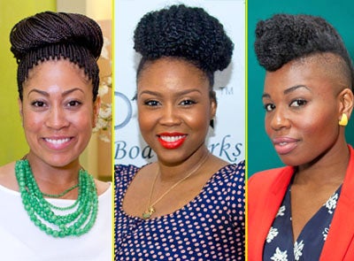 Street Style Hair: Upscale Updos
