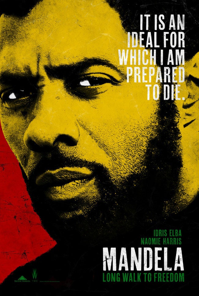 First Look: Idris Elba as Nelson Mandela in New Biopic
