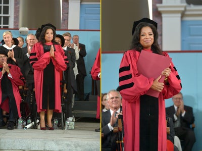 Oprah Gives Inspiring Commencement Speech to Harvard