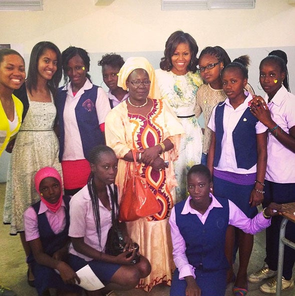 Michelle Obama Joins Instagram, See Her First Photo
