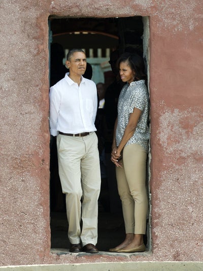 Michelle Obama Writes Emotional Essay About Goree Island