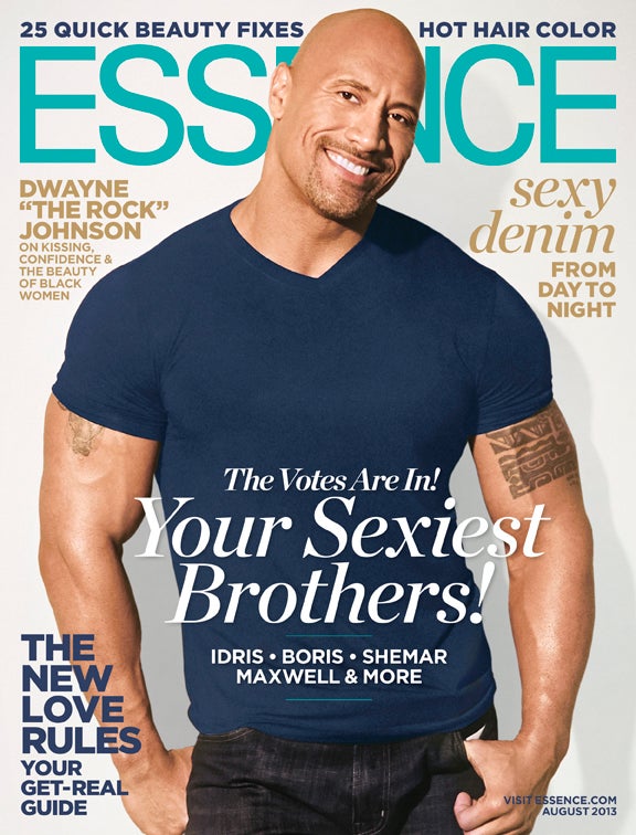 Dwayne 'The Rock' Johnson Graces the August Cover of ESSENCE ...