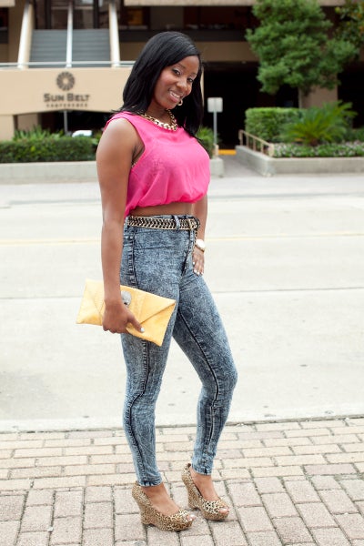 Street Style: Evening Looks at New Orleans Superdome