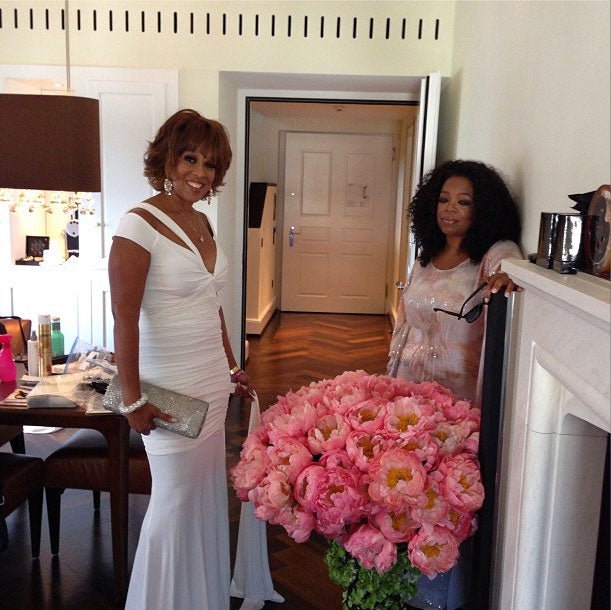 Photo Fab: Gayle King & Oprah Winfrey Attend Tina Turner's Wedding