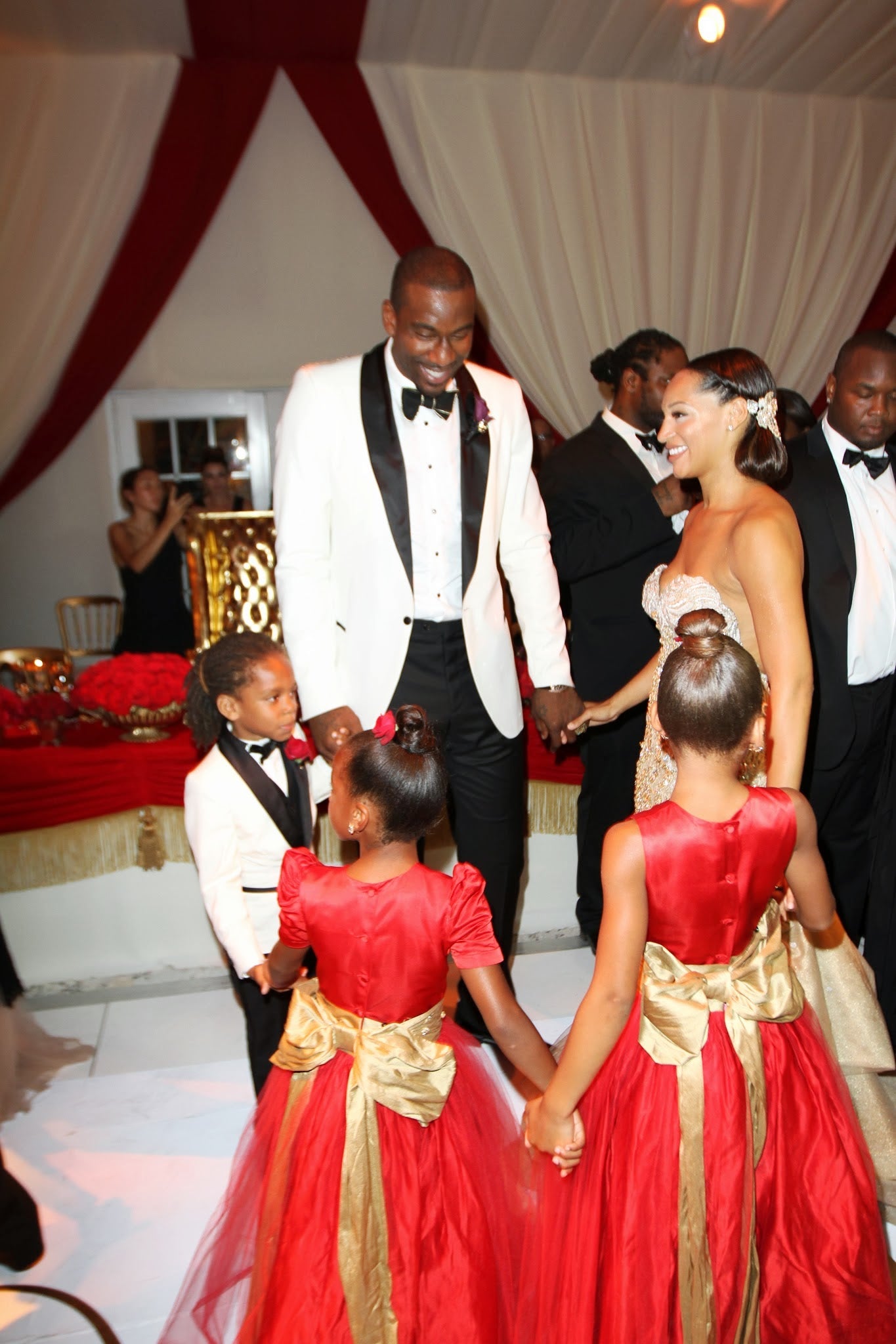 Exclusive: Amar'e Stoudemire and Alexis Welch's Wedding Photos