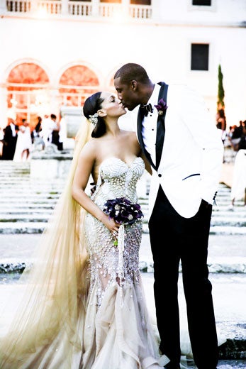 EXCLUSIVE Bridal Bliss: Amar'e Stoudemire and Alexis Welch's Wedding Photos