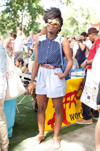 Street Style: Femi Kuti at SummerStage