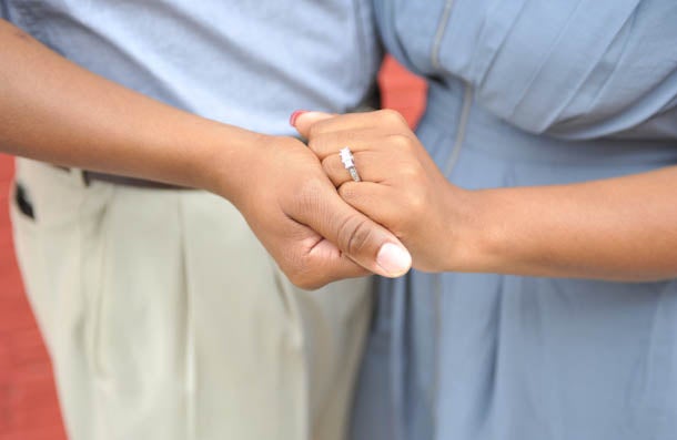 Just Engaged: Crystal and Omar