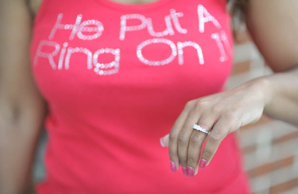 Just Engaged: Crystal and Omar