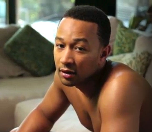 John Legend Goes Nude for Funny or Die